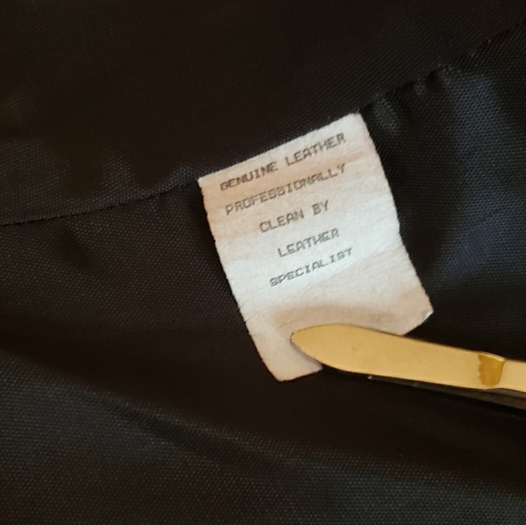 Double D Ranch Texas black Leather Jacket Small - Picture 8 of 8